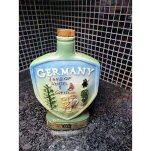 Vintage 1972 Jim Beam Decanter Germany land of Hansel and Gretel Empty